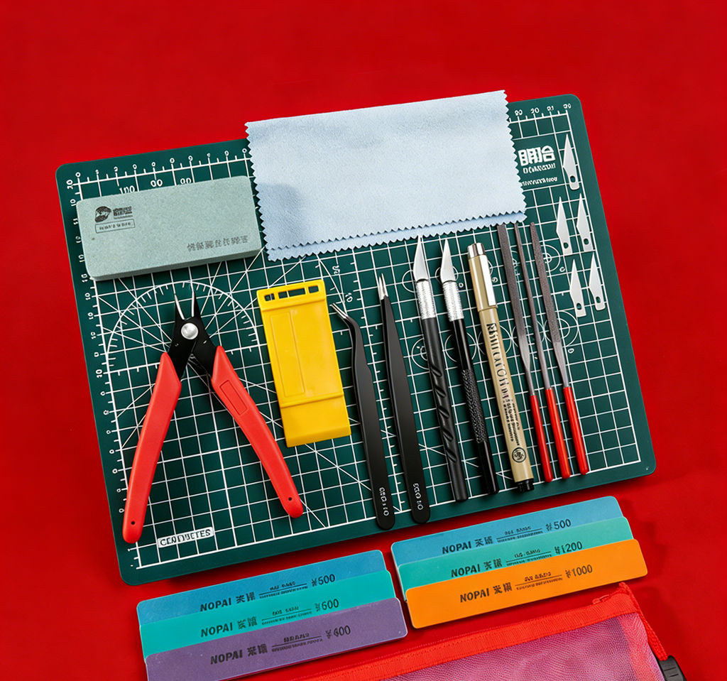 Modeling Tool Kit Tweezers Hobby Knife - For Gundam Model Tool Kit for