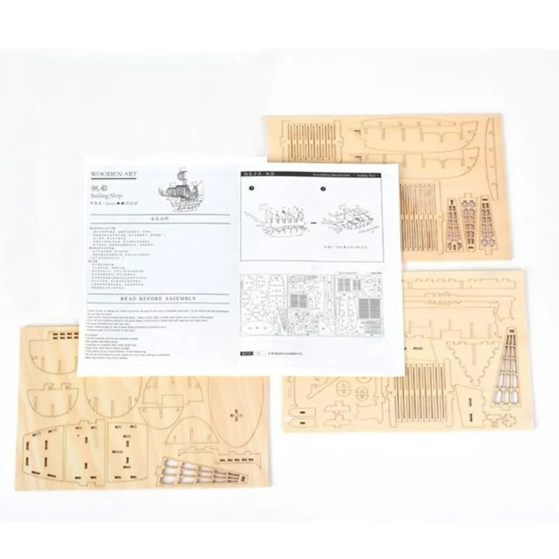 3D Sailboat Wooden Puzzle Asse - đánh giá và giá 3D Wooden Mechanical Puzzle Marble Run
