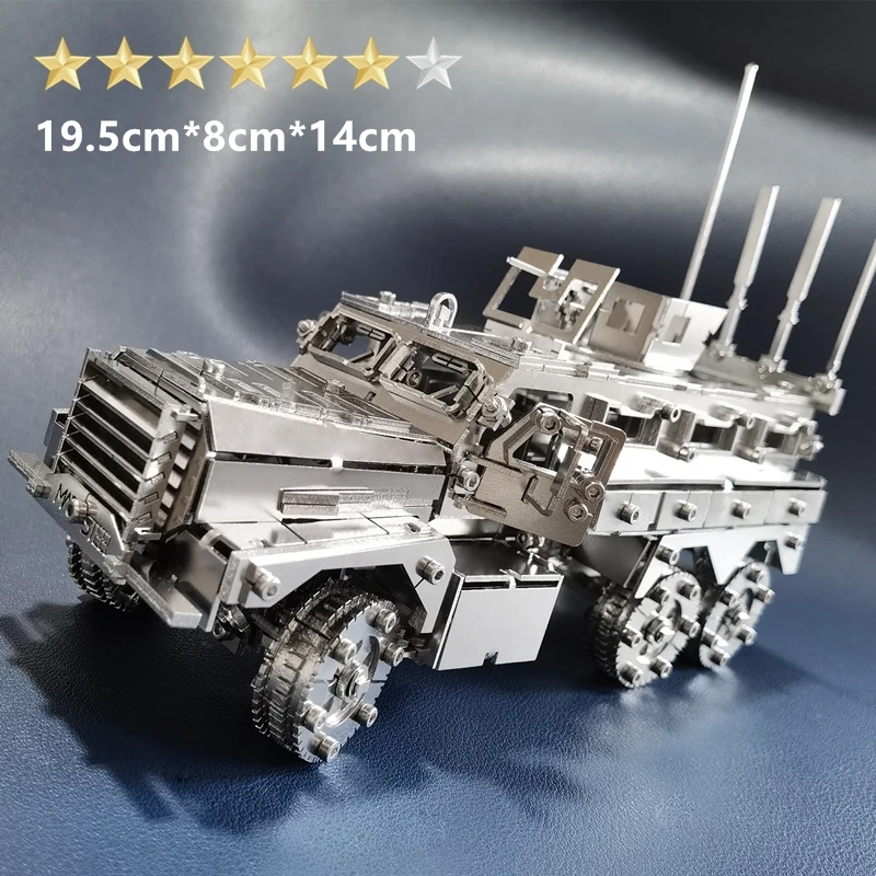 Microworld 3D Metal Puzzle Arm - đánh giá và giá Metal 3D Puzzle Stainless Model Kit