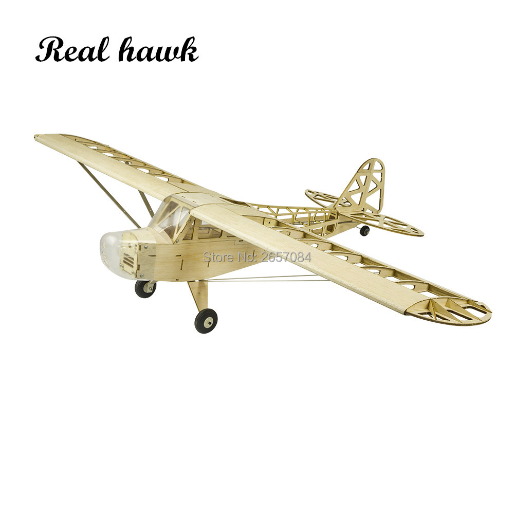 Piper J3 Cub 1200mm Balsa Wood - đánh giá và giá Laser Cut Wooden Model Kit Assembly