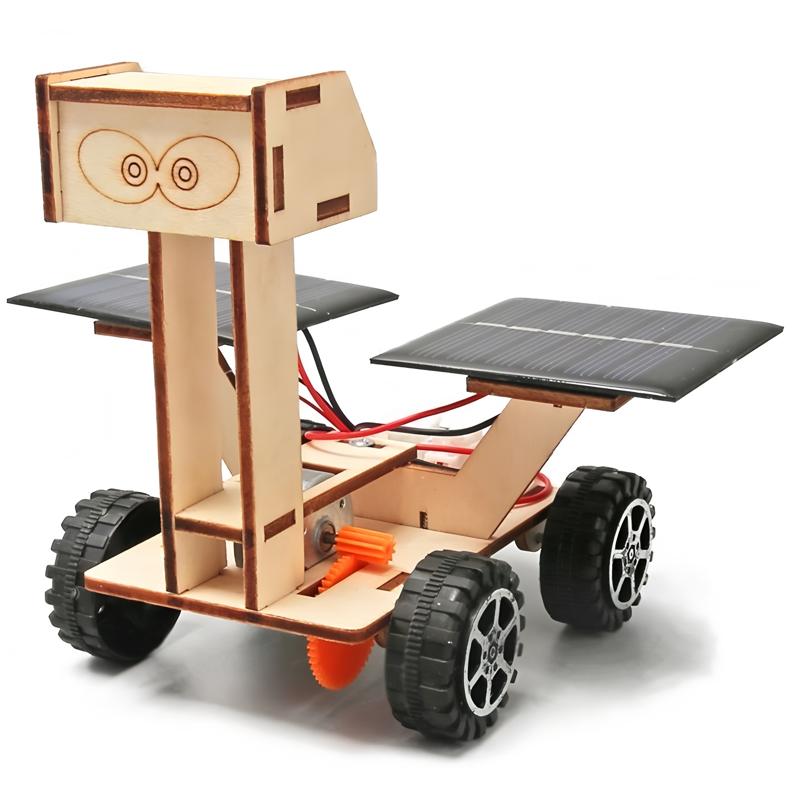Solar Car Lunar Exploration Ve - đánh giá và giá 3D Wooden Mechanical Puzzle Marble Run