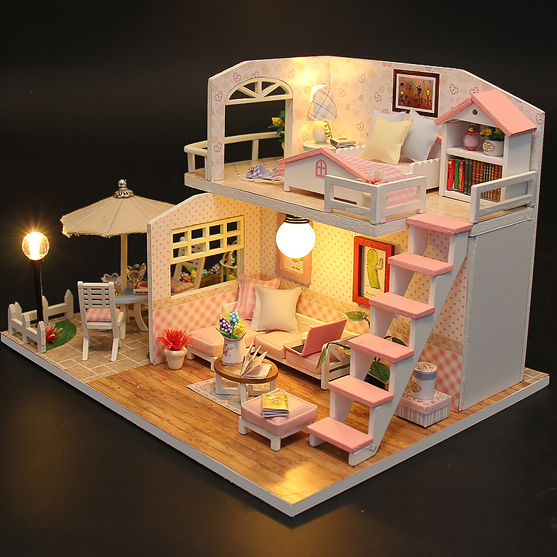3D Puzzle Building Model Kit W - đánh giá và giá Miniature Led Light Kit For Dollhouse