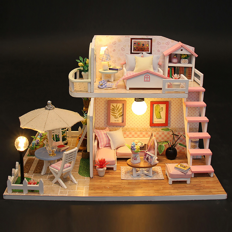 3D Puzzle Building Model Kit W - đánh giá và giá Miniature Led Light Kit For Dollhouse