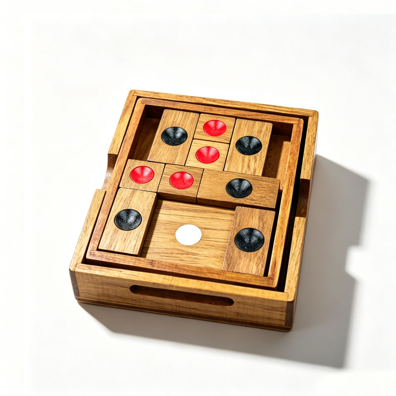 Classical HuaRongDao Puzzle Sl - đánh giá và giá 3D Wooden Mechanical Puzzle Marble Run