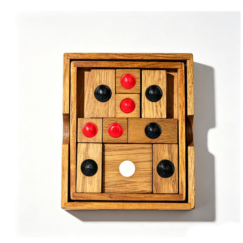 Classical HuaRongDao Puzzle Sl - đánh giá và giá 3D Wooden Mechanical Puzzle Marble Run