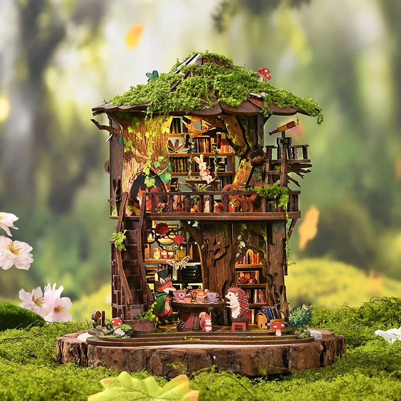 DIY 3D Book Nook Railway Platf - đánh giá và giá Diy Miniature Dollhouse Kit Book Nook