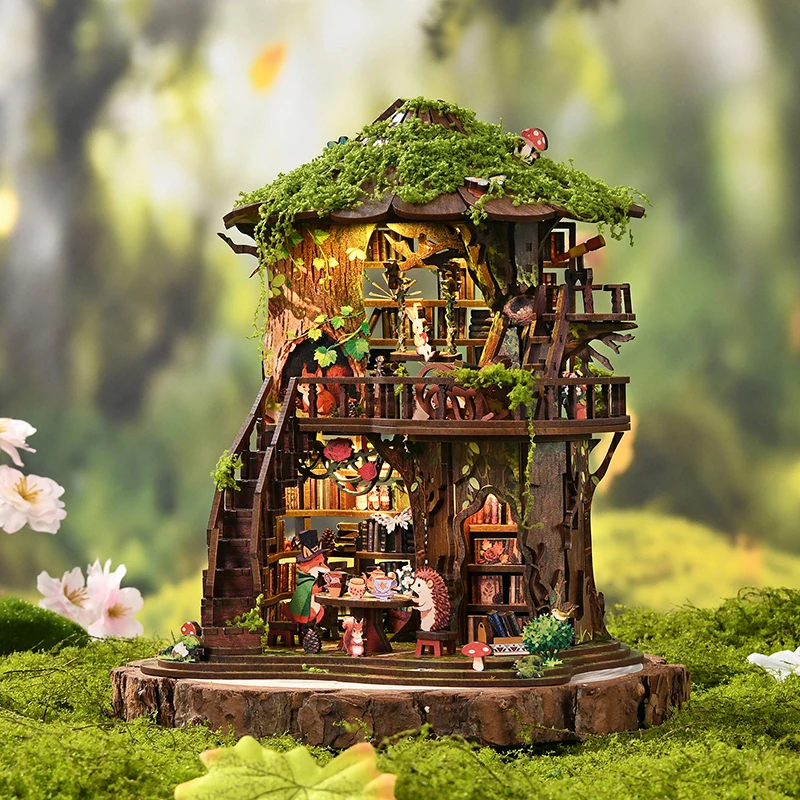 DIY 3D Book Nook Railway Platf - đánh giá và giá Diy Miniature Dollhouse Kit Book Nook