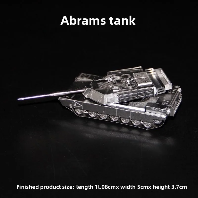 M1 Abrams 3D Metal Puzzle Tank - đánh giá và giá Metal 3D Puzzle Stainless Model Kit