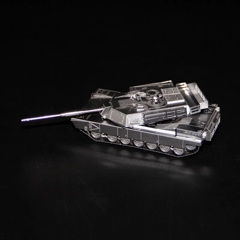 M1 Abrams 3D Metal Puzzle Tank - đánh giá và giá Metal 3D Puzzle Stainless Model Kit