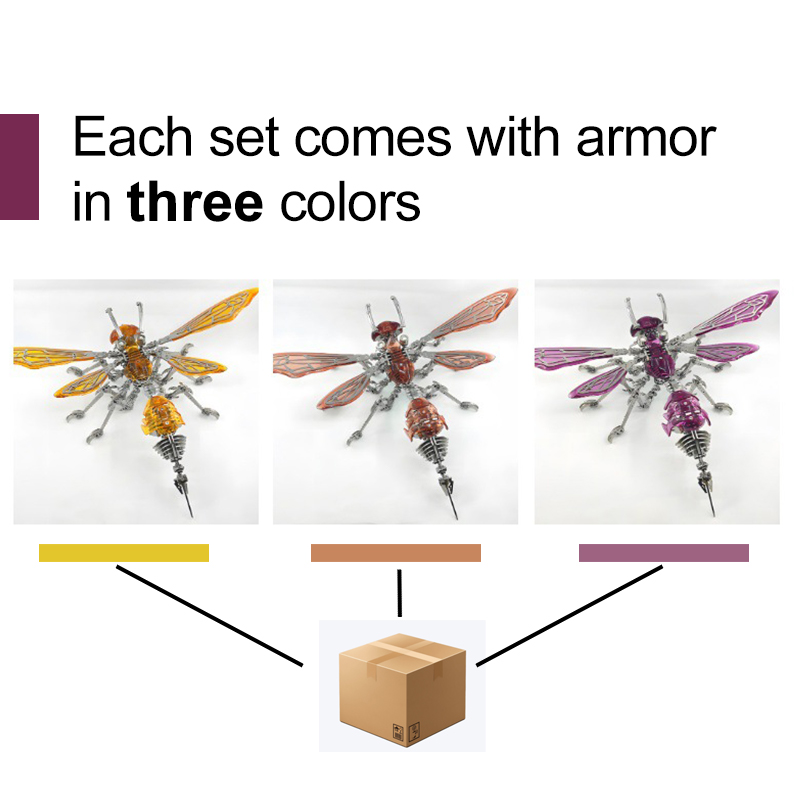 Punk DIY mechanical metal asse - đánh giá và giá Metal 3D Puzzle Stainless Model Kit