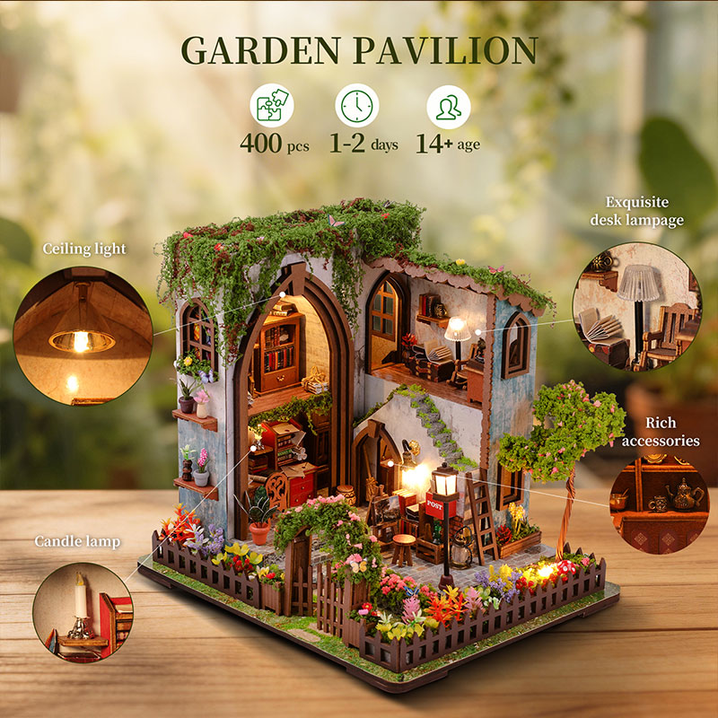 DIY Wooden Miniature House Kit - đánh giá và giá Miniature Led Light Kit For Dollhouse