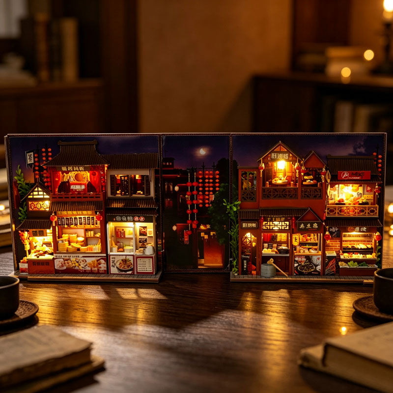 Diy Book Nook Doll House Minia - đánh giá và giá Diy Miniature Dollhouse Kit Book Nook