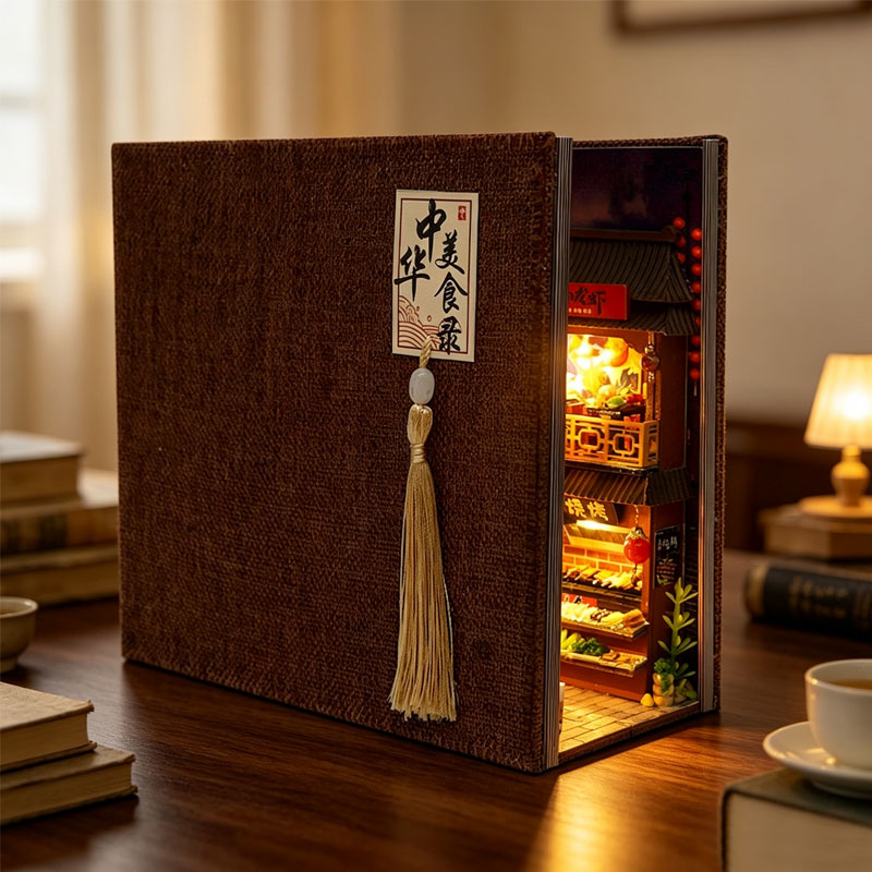 Diy Book Nook Doll House Minia - đánh giá và giá Diy Miniature Dollhouse Kit Book Nook