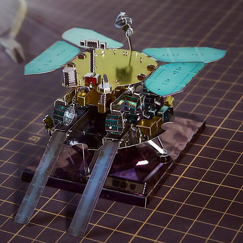 Zhurong Mars Rover 3D Metal Pu - đánh giá và giá Metal 3D Puzzle Stainless Model Kit
