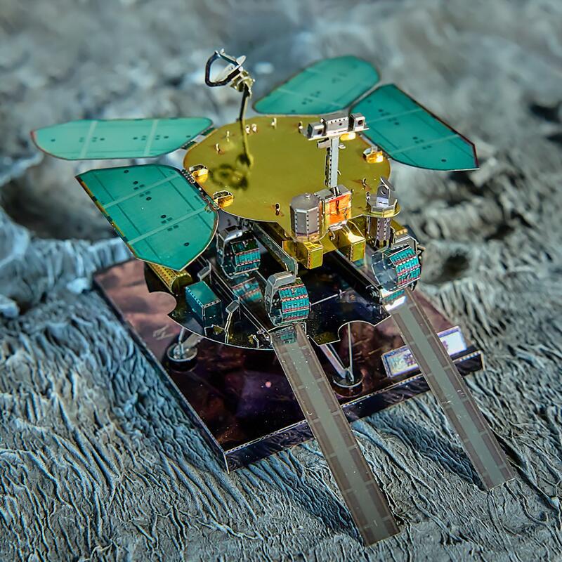 Zhurong Mars Rover 3D Metal Pu - đánh giá và giá Metal 3D Puzzle Stainless Model Kit