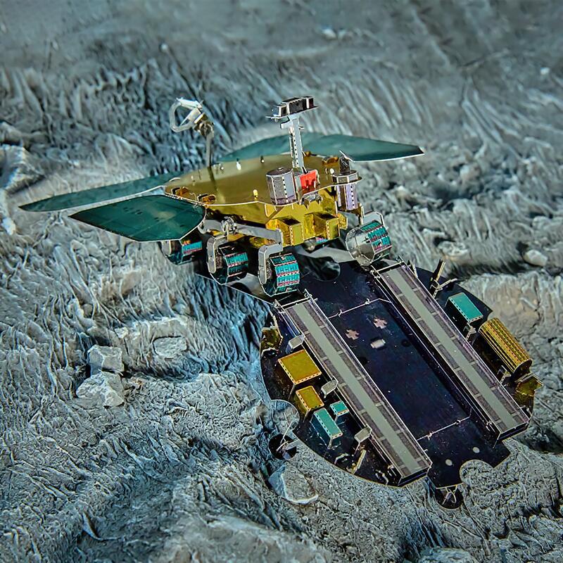 Zhurong Mars Rover 3D Metal Pu - đánh giá và giá Metal 3D Puzzle Stainless Model Kit