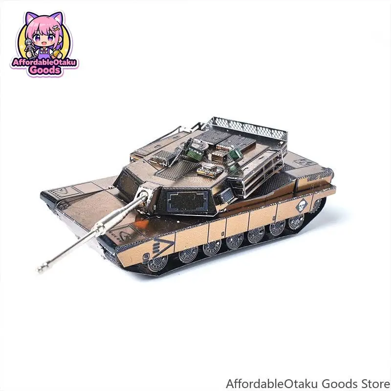 M1 Abrams Main Battle Tank 3D  - đánh giá và giá Metal 3D Puzzle Stainless Model Kit