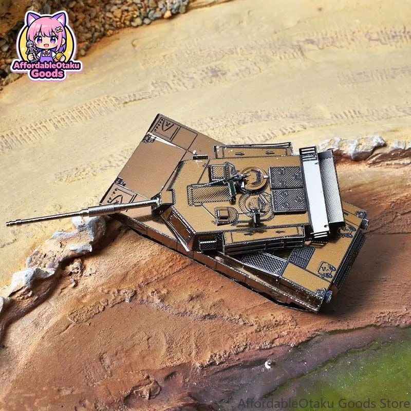 M1 Abrams Main Battle Tank 3D  - đánh giá và giá Metal 3D Puzzle Stainless Model Kit