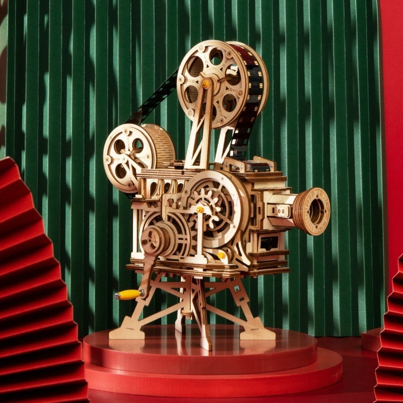 3D Wooden Mechanical Pendulum  - đánh giá và giá Wooden Clock Puzzle Mechanical Pendulum
