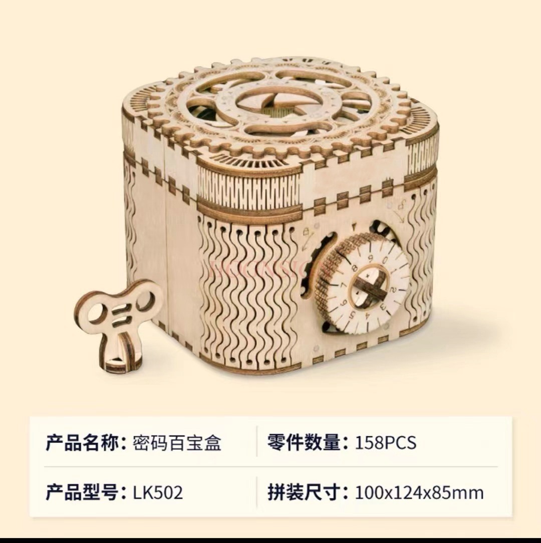 3D Wooden Mechanical Pendulum  - đánh giá và giá Wooden Clock Puzzle Mechanical Pendulum