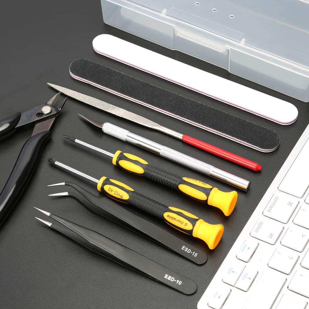 16 Cái Mô Hình Gundam Bộ Dụng  - đánh giá và giá Modeling Tool Kit Tweezers Hobby Knife