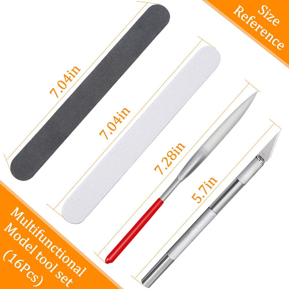16 Cái Mô Hình Gundam Bộ Dụng  - đánh giá và giá Modeling Tool Kit Tweezers Hobby Knife