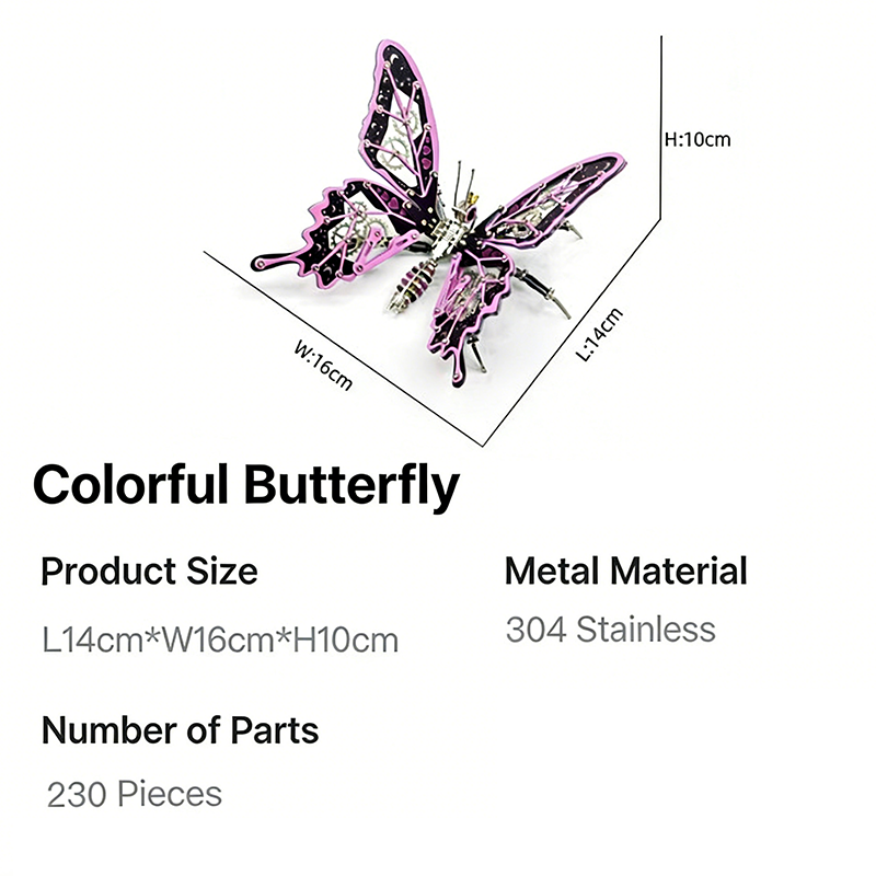 DIY Punk 3D Mechanical Metal I - đánh giá và giá Metal 3D Puzzle Stainless Model Kit