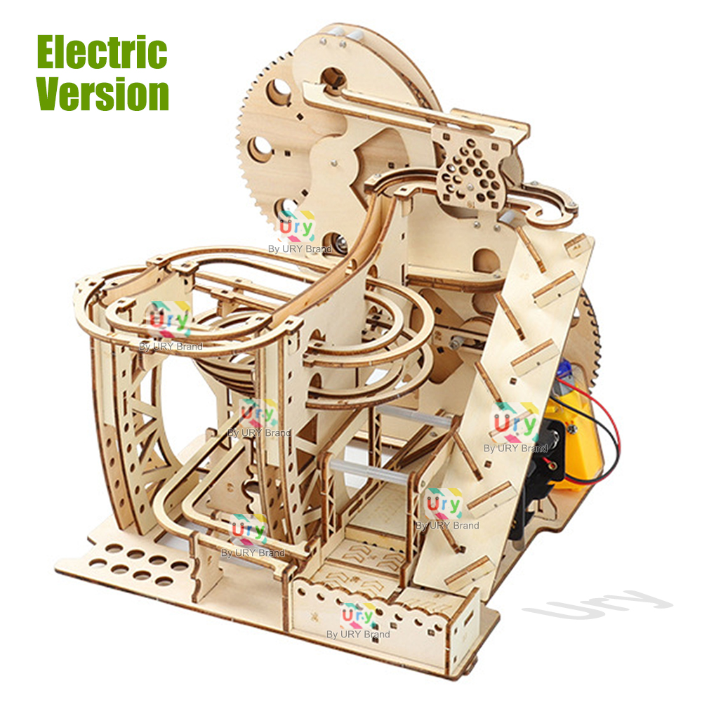 Ury 3D Wooden Puzzle Marble Ru - đánh giá và giá 3D Wooden Mechanical Puzzle Marble Run