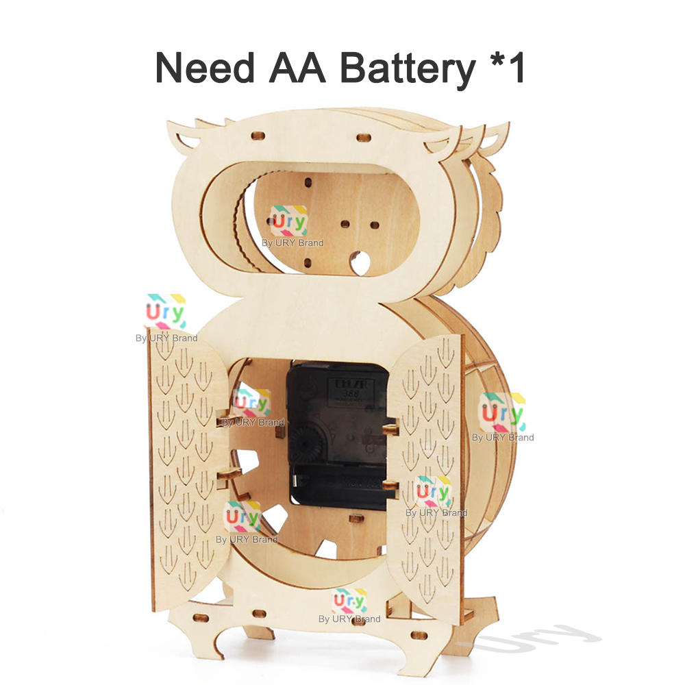 Ury 3D Wooden Puzzle Retro Pen - đánh giá và giá Wooden Clock Puzzle Mechanical Pendulum