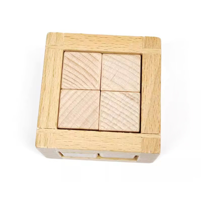 Educational Disentanglement To - đánh giá và giá 3D Wooden Mechanical Puzzle Marble Run
