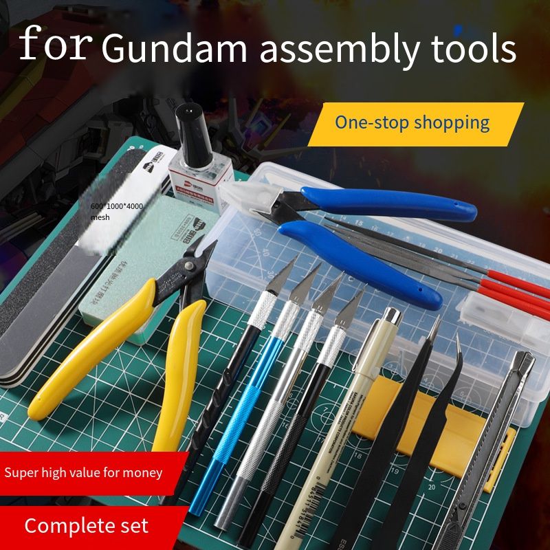 For Gundam Model Building Tool - đánh giá và giá Modeling Tool Kit Tweezers Hobby Knife
