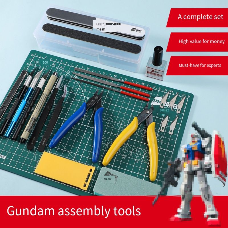 For Gundam Model Building Tool - đánh giá và giá Modeling Tool Kit Tweezers Hobby Knife