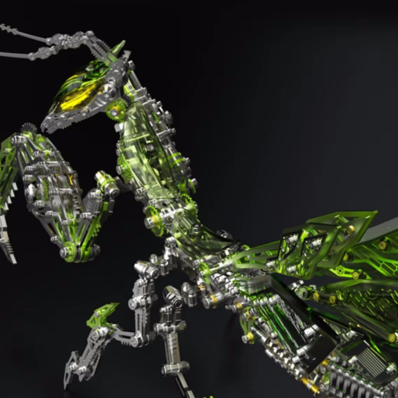 3D Puzzle Mechanical Mantis Me - đánh giá và giá Metal 3D Puzzle Stainless Model Kit