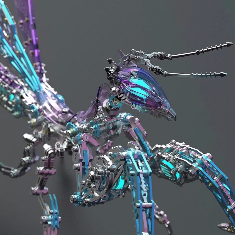 3D Puzzle Mechanical Mantis Me - đánh giá và giá Metal 3D Puzzle Stainless Model Kit