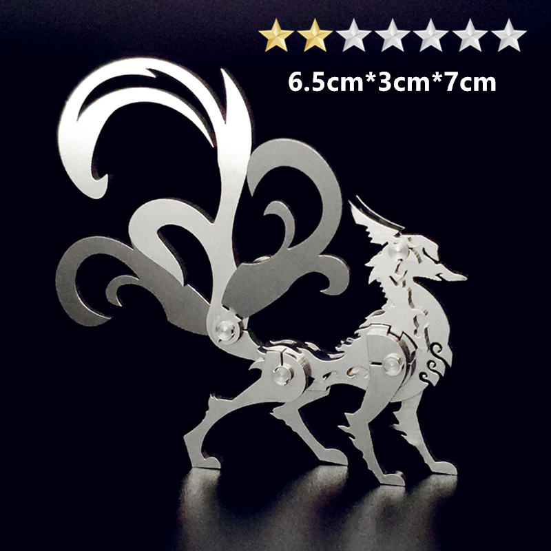 3D metal puzzle children adult - đánh giá và giá Metal 3D Puzzle Stainless Model Kit