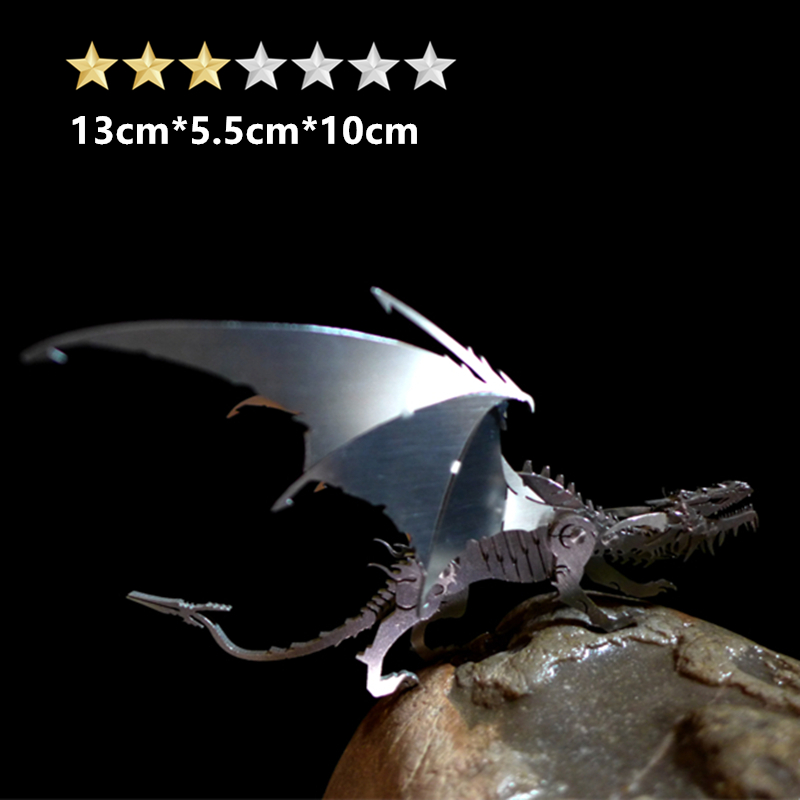 3D metal puzzle children adult - đánh giá và giá Metal 3D Puzzle Stainless Model Kit