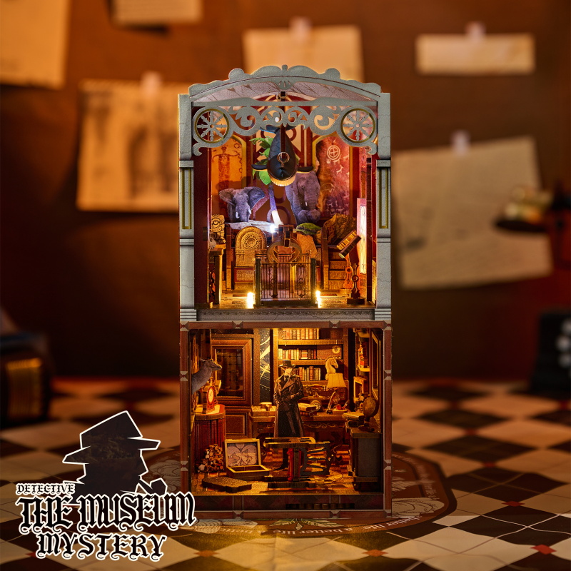 Zuuton DIY Book Nook Kit The M - đánh giá và giá Diy Miniature Dollhouse Kit Book Nook