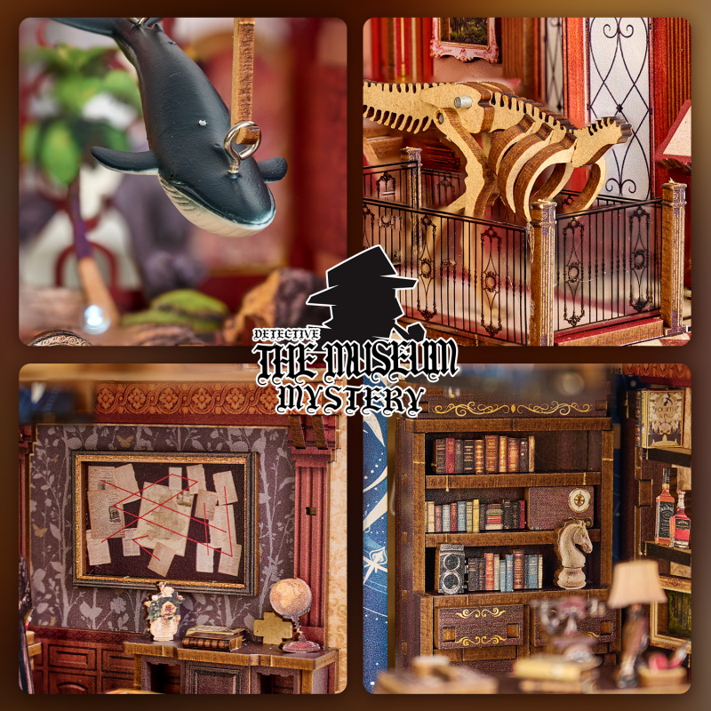 Zuuton DIY Book Nook Kit The M - đánh giá và giá Diy Miniature Dollhouse Kit Book Nook