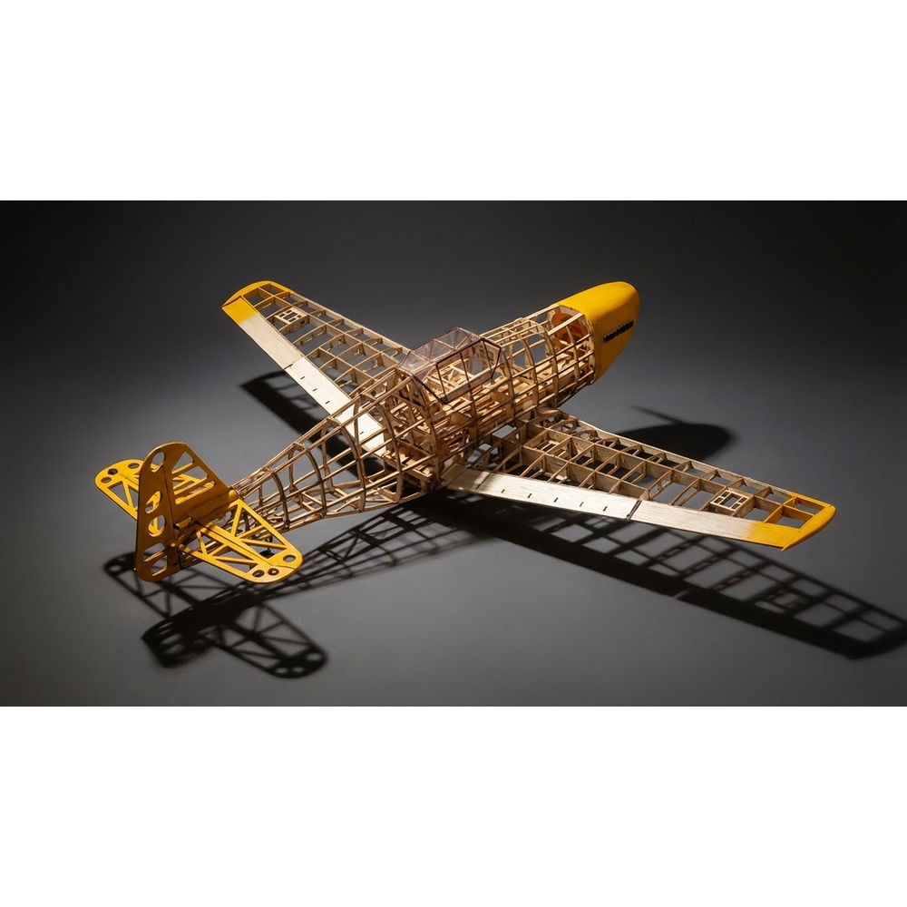 BF109 1020mm Laser Cut Balsa W - đánh giá và giá Laser Cut Wooden Model Kit Assembly