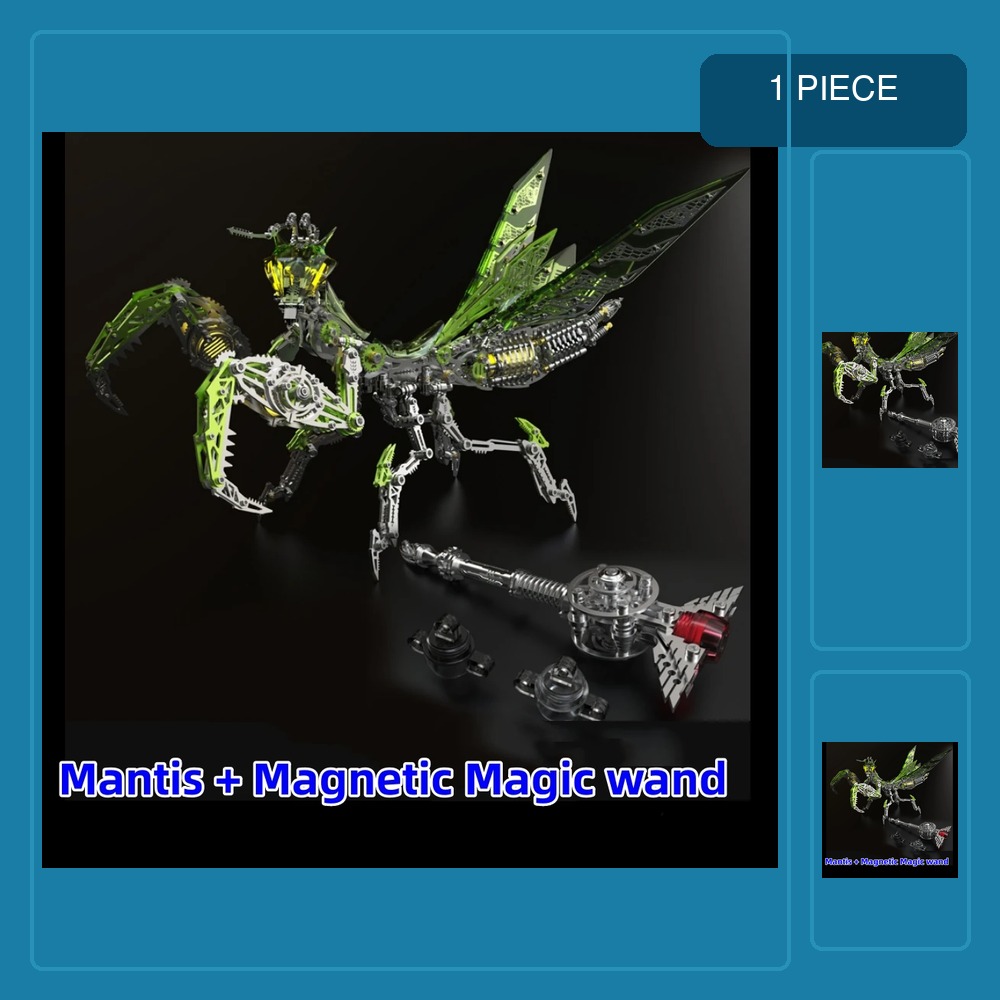 3D Puzzle Mechanical Mantis Me - đánh giá và giá Metal 3D Puzzle Stainless Model Kit