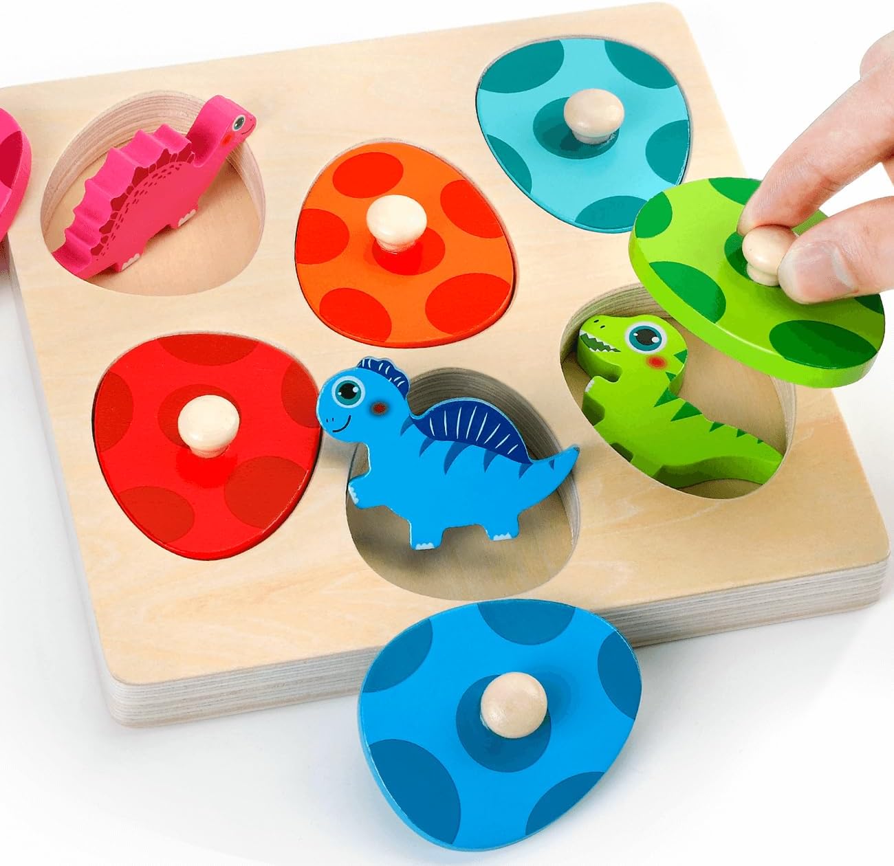Wooden Dinosaur Jigsaw Puzzle  - đánh giá và giá 3D Wooden Mechanical Puzzle Marble Run